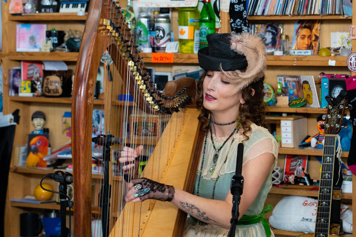 Selina Moon performs a Tiny Desk concert.