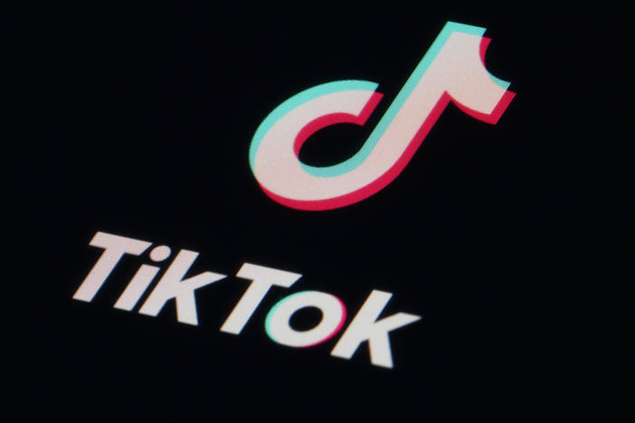 The icon for the video sharing TikTok app is seen on a smartphone, Tuesday, Feb. 28, 2023, in Marple Township, Pa. New Zealand lawmakers and other workers inside the nation's Parliament will be banned from having the TikTok app on their government phones, officials said Friday, March 17 2023.