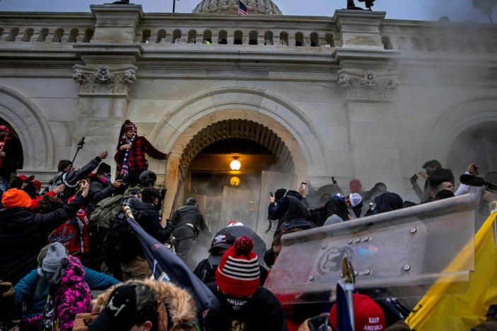 Trump supporters clashed with police and security forces as they stormed the U.S. Capitol on January 6, 2021.