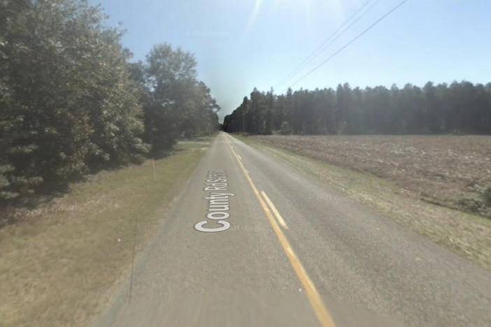A Google Maps image shows the stretch of road where Stephen Smith's body was discovered in Hampton County, S.C. Investigators say they believe his death was a homicide, not a hit-and-run as initially reported.
