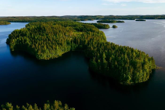 Lake Saimaa in Puumala, Finland, which is near the resort where 10 lucky participants will stay for a happiness masterclass in June.