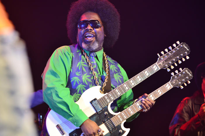 Afroman, pictured performing in 2018, made music videos featuring home video footage of a police raid of his house last year. Now some of the officers are suing him, and he plans to countersue.
