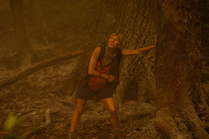 The Apple TV+ series <em>Extrapolations </em>tells the story of what's at stake for our planet over the next few decades. Sienna Miller plays scientist Rebecca Shearer.