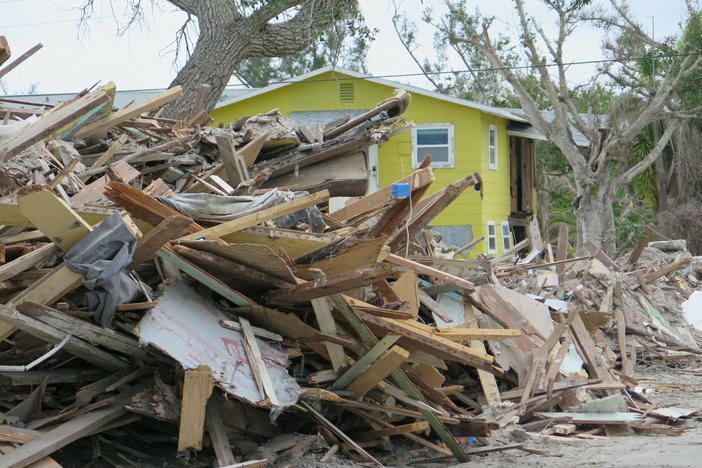 Six months after Hurricane Ian stormed across Southwest Florida, people in many areas are still struggling to rebuild. Fort Myers Beach was particularly hit hard by the 15-foot storm surge.