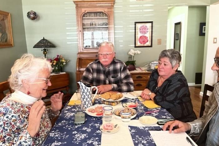 In Rancho Cordova, Calif., Diana and Lorrin Burdick host an informal support group lunch at their house for parents of children struggling with severe mental health problems, including schizophrenia and other psychotic disorders.