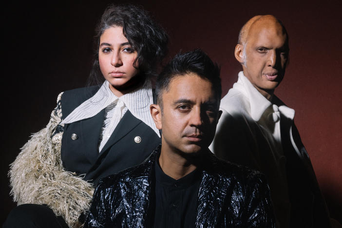 Love In Exile is (from left) Arooj Aftab, Vijay Iyer and Shahzad Ismaily. The Trio just released its self-titled debut album.