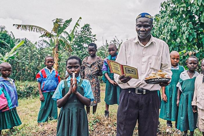 Members of the Abayudaya Jewish community of Uganda engage in the ritual of burning leavened foods before the Jewish holiday of Passover. There are some 2,500 Abayudaya Jews in the country. In the past they have faced persecution for their beliefs but are steadfast in their commitment to Judaism.