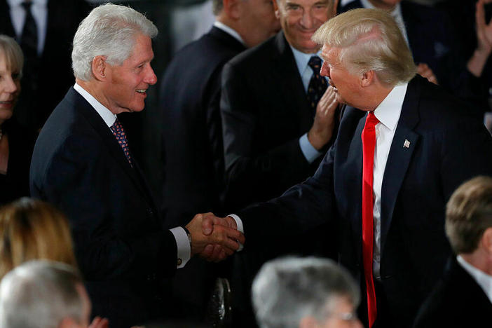 Presidents Bill Clinton and Donald Trump were both impeached by the House of Representatives. But Trump is the first former U.S. president ever to face criminal charges.