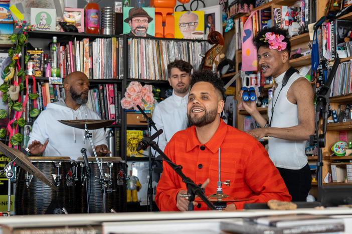 Kassa Overall performs a Tiny Desk concert.