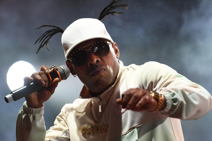 Coolio performs at Groovin The Moo in 2019 in Australia.