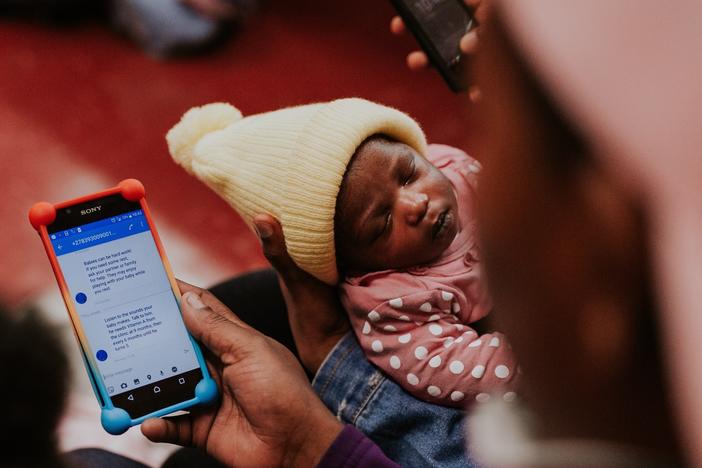 A program called MomConnect fields questions via mobile phone about pregnancy and babies. It started in South Africa and now is offered in other countries in sub-Saharan Africa and in Bangladesh, Indonesia and Timor-Leste as well.