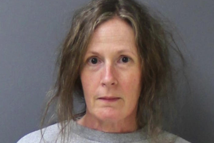 This image provided by the Minnesota Department of Corrections shows Kim Potter. The former Brooklyn Center police officer is scheduled to be released from prison on Monday.