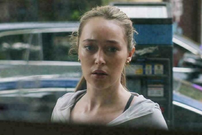 Emily Thomas (Alycia Debnam-Carey) seeks the truth about her deceased sister Alison in <em>Saint X.</em>