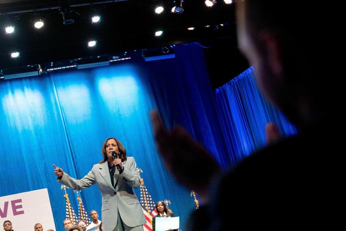 Vice President Harris gave impassioned remarks on reproductive rights at Howard University on Tuesday, her first political event after President Biden officially said he's running for a second term.