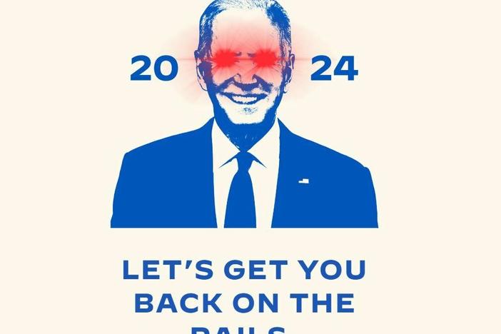 President Biden's reelection campaign has embraced the "Dark Brandon" meme.