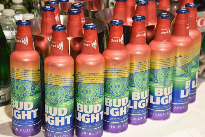 Bud Light is under fire from conservatives on social media for a promotion with a trans influencer.
