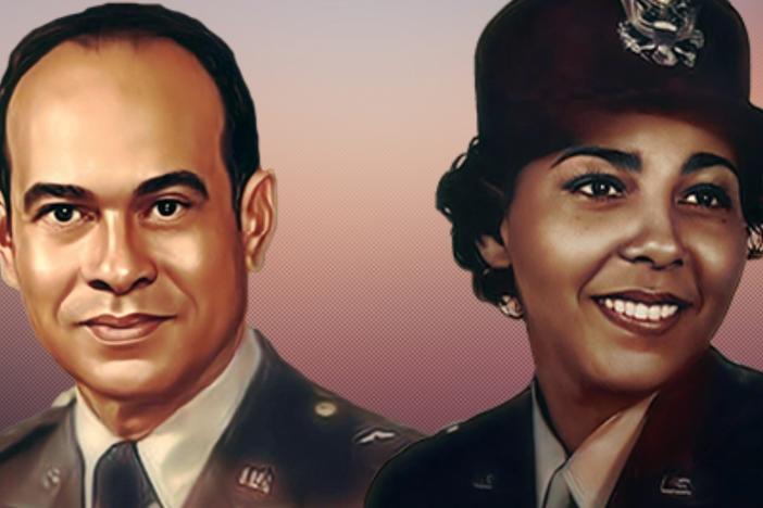 Fort Gregg-Adams in Virginia takes its name from two pioneering Black Army officers: Lt. Gen. Arthur Gregg (left) and Lt. Col. Charity Adams.