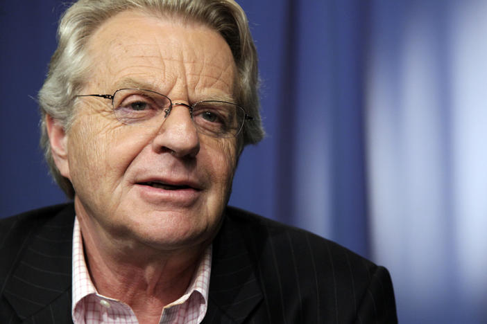 Talk show host and former Cincinnati Mayor Jerry Springer died Thursday. He's pictured above in New York in 2010.
