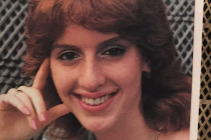 Susan Greenstein Prescott in high school.