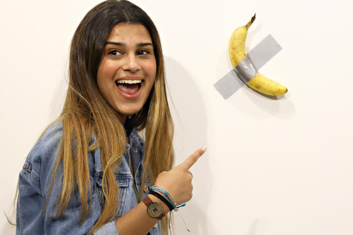 An iteration of Maurizio Cattelan's "Comedian" has previously sold for $120,000, most famously at Art Basel Miami in 2019. A college student who recently viewed the art in a Seoul museum said he ate the banana after skipping breakfast.