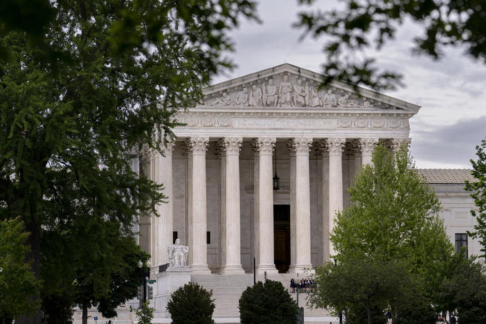 The U.S. Supreme Court is seen on Capitol Hill in Washington, Tuesday, May 2, 2023.