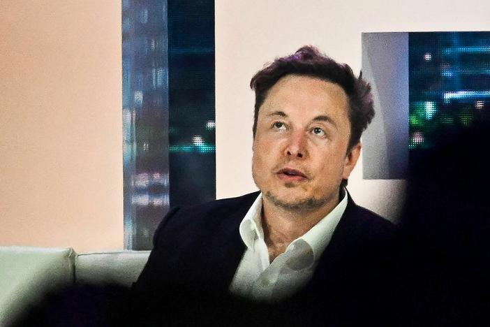 Twitter CEO Elon Musk speaks at the "Twitter 2.0: From Conversations to Partnerships" marketing conference in Miami Beach, Fla., in April.