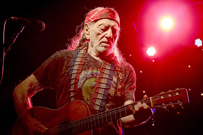 Willie Nelson performs in concert during The Luck Banquet on March 13, 2019 in Luck, Texas.