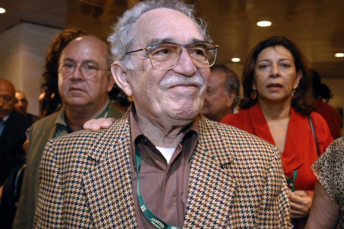 Gabriel García Márquez attends a Latin American film festival in Havana, on Dec. 5, 2006. A previously unpublished novel by the late Colombian author is due out next year.