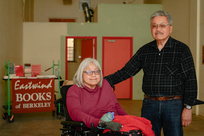 Beatrice and Harvey Dong say farewell to their beloved Eastwind Books shop.