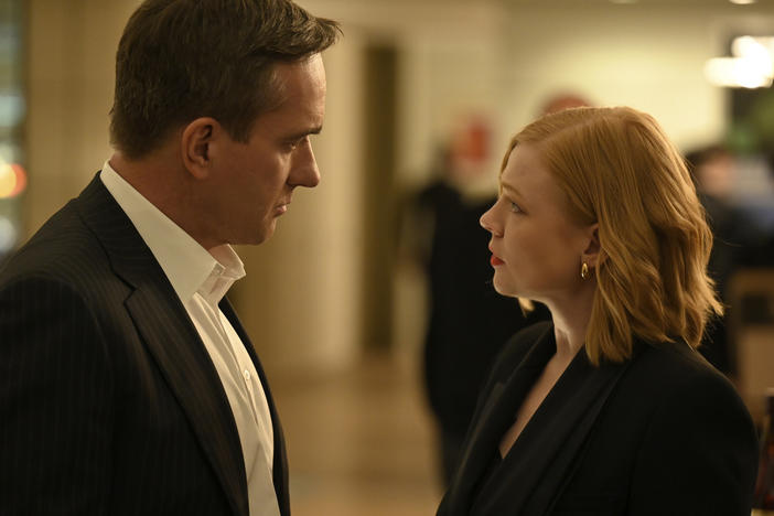 Tom (Matthew Macfadyen) and Shiv (Sarah Snook) have it out this week.
