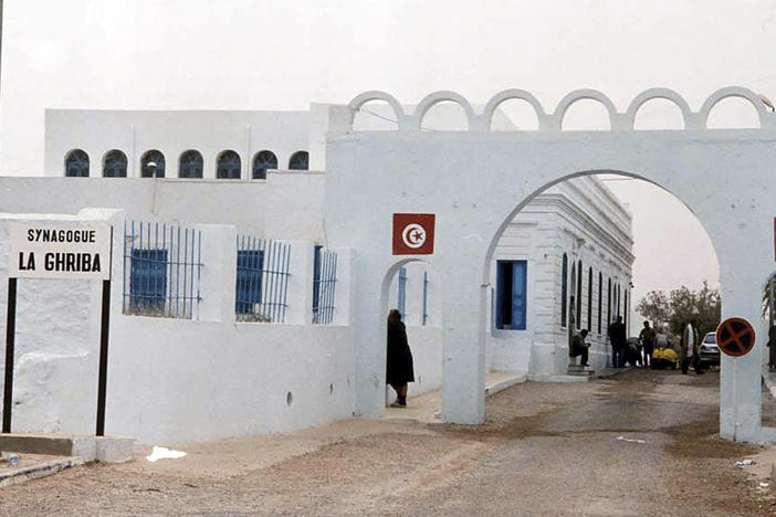 Ghriba synagogue is seen in Djerba, Tunisia, April 12, 2002.