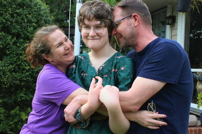 Josie, 16, moved to Rhode Island in April to flee policies in Florida that restrict transgender rights. Her parents can't go with her yet, so she'll live with an aunt and uncle until she finishes high school.