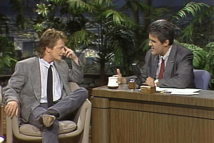 A screenshot from the new documentary, <em>Still: A Michael J. Fox Movie.</em>