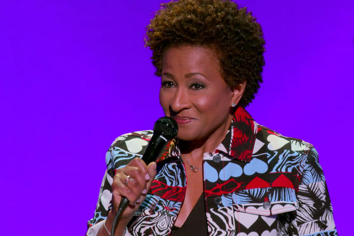 Wanda Sykes performs at the Miller Theater in Philadelphia during her Netflix special<em> I'm an Entertainer.</em>