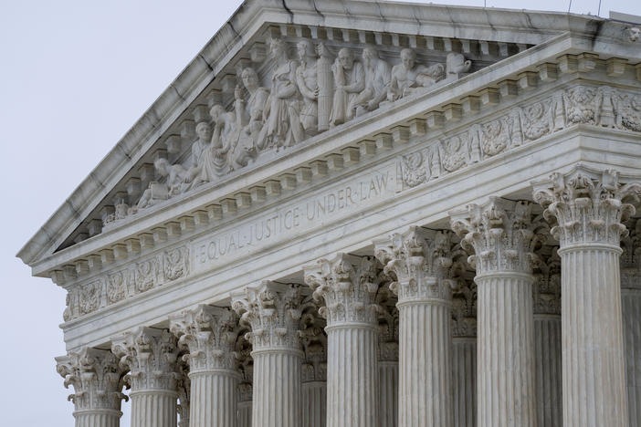 The U.S. Supreme Court is seen on May 16.