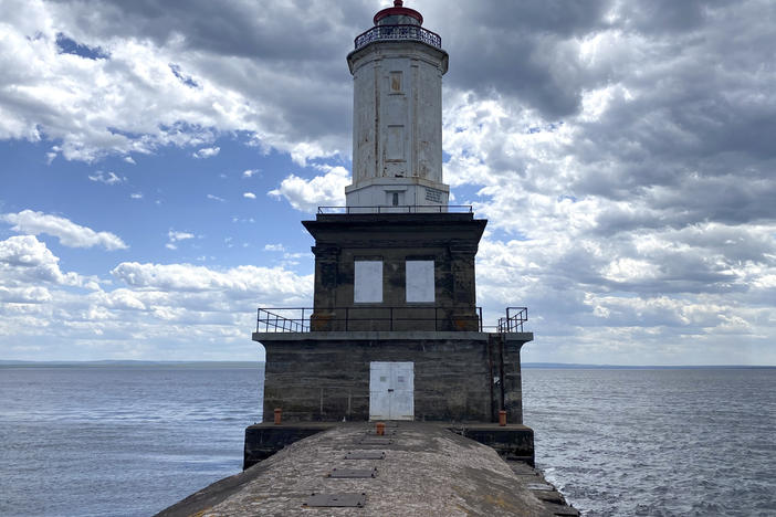 The Keweenaw Waterway Lower Entrance Light in Chassell, Mich., dates to 1919. Interested? The federal government is now taking applications to transfer the property to a new owner who promises to maintain the historic structure.