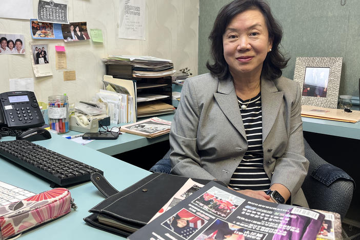 Ivy Lee is the founder and editor of the independent Chinese-language magazine <em>Sino Monthly</em>. She likens it to milk: "Milk has nutrition. It's very inexpensive and very easy to get."