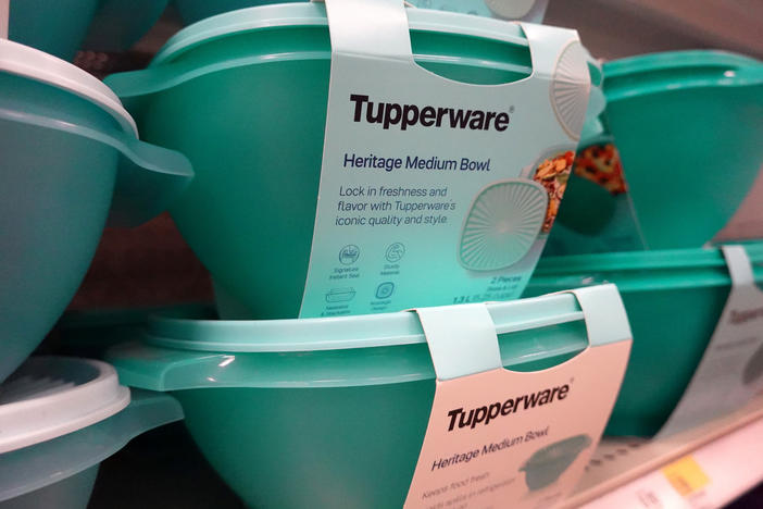 Tupperware is now selling some products at Target, but it still makes most of its money through individual sellers.