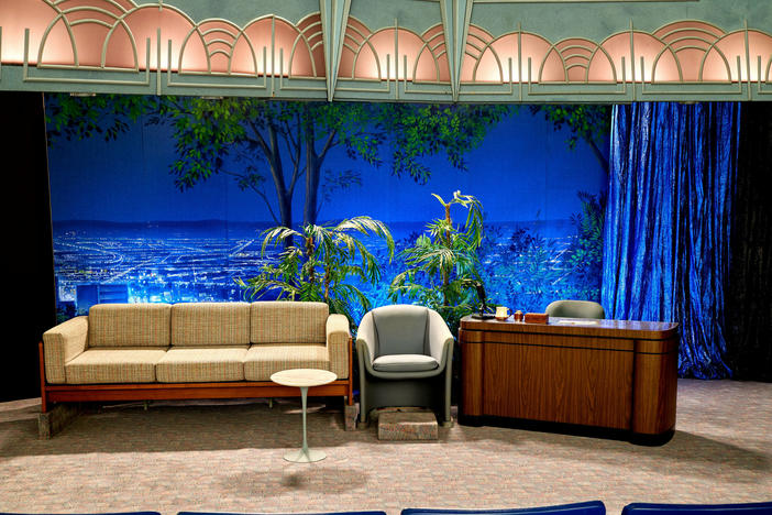 Johnny Carson's <em>Tonight Show</em> set.