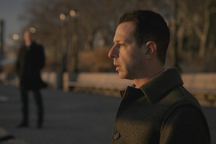 In the final scene of <em>Succession</em>, Kendall (Jeremy Strong) stares out at the Hudson River while his father's bodyguard looks on. In an improvised take during filming (which was not included in the episode) Strong climbed the barrier at the water's edge, as if to jump.