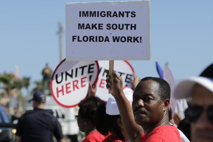 Florida lawmakers say SB 1718, a new anti-immigration law set to take effect on July 1, was written to scare migrants from moving to the state. Now, they're trying to convince people to stay.