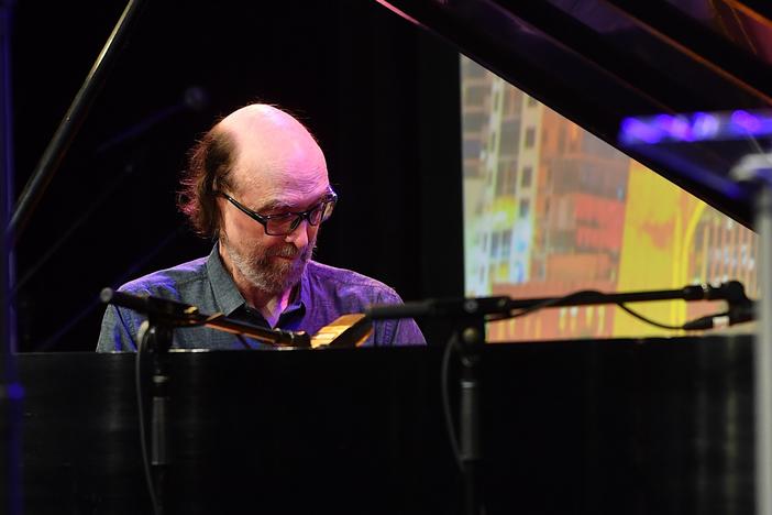 George Winston performs onstage at the Country Music Hall of Fame in Nashville in 2019.