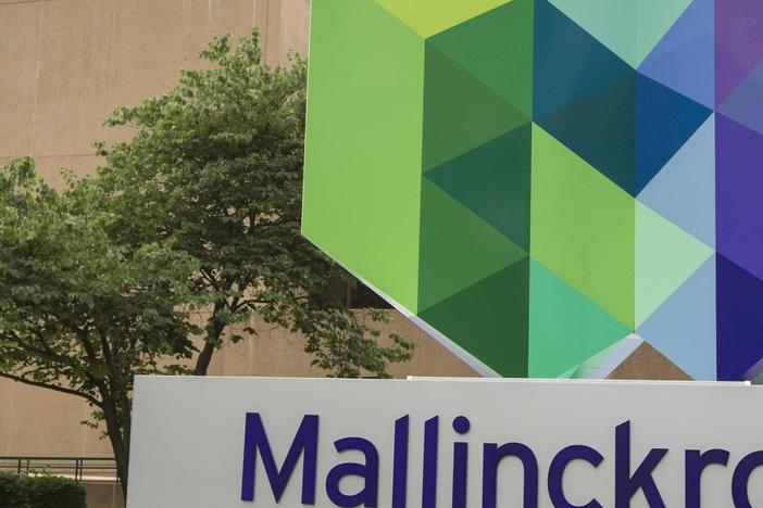 Mallinckrodt says it is considering its financial alternatives, including a second bankruptcy, and might not make a $200 million opioid payment later this week.