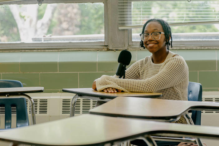 Georgianna McKenny, 17, is the high school grand-prize winner in NPR's fifth-annual Student Podcast Challenge.