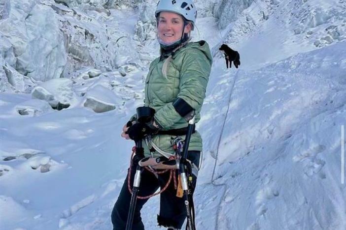 Kirstie Ennis is very at home on the mountains.