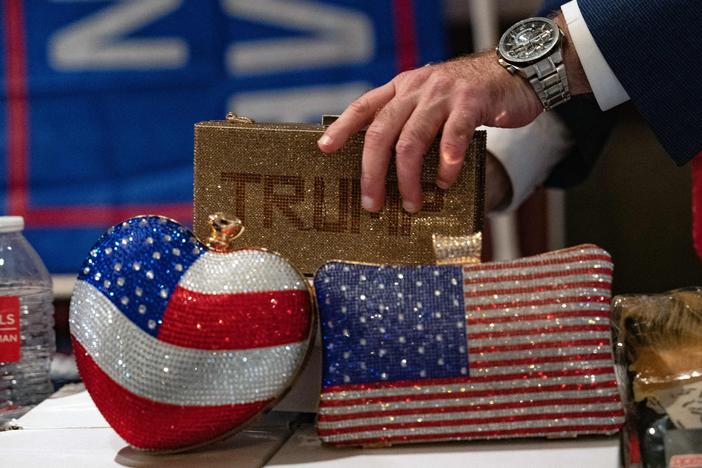 Items for sale at the North Carolina Republican Party Convention in Greensboro, N.C., on June 9.