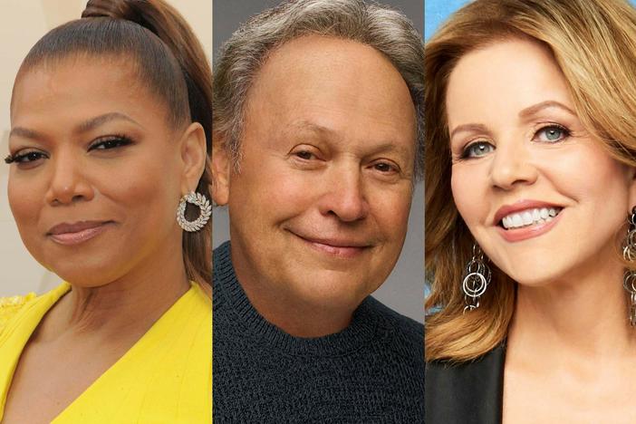 Dionne Warwick (from left), Barry Gibb, Queen Latifah, Billy Crystal and Renée Fleming will be honored by the Kennedy Center for their lifetime achievements.