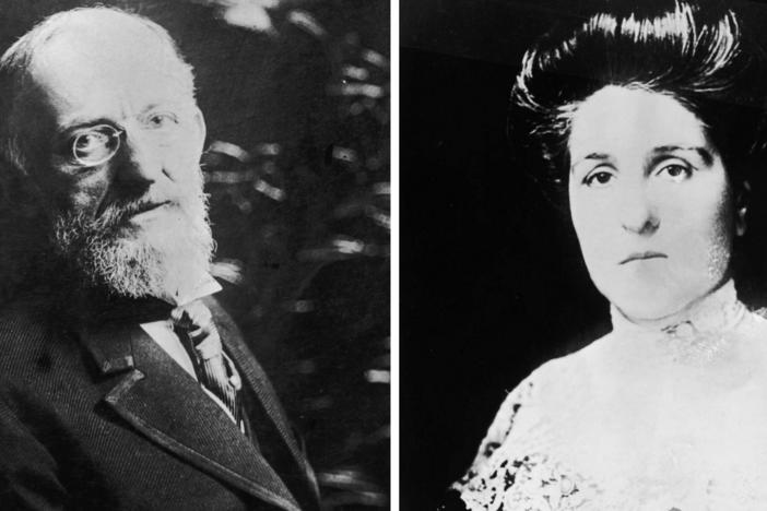 Ida and Isidor Straus died after she gave up her spot in a lifeboat to stay with him on the sinking Titanic. Their great-great-granddaughter Wendy Rush is married to Stockton Rush, the founder of OceanGate and pilot of its missing submersible.