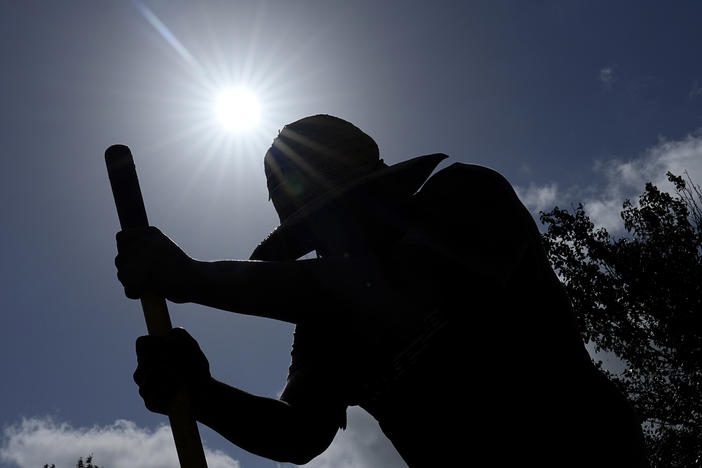 Outdoor workers are vulnerable to prolonged heat waves like the one hitting Texas, which climate scientists warn are becoming more common.