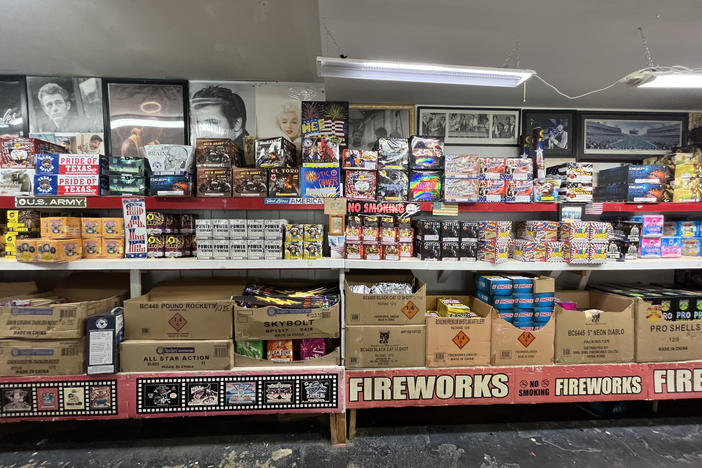 Inside Hee Haw Fireworks
